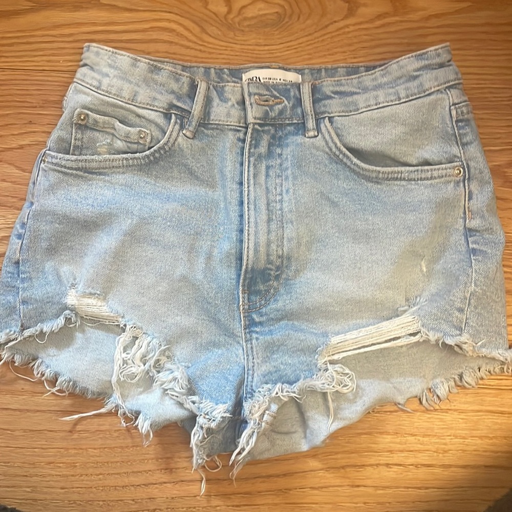 Zara jean shorts
